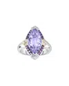 Phillip Gavriel 18k & Silver 3.77 Ct. Tw. Gemstone Cocktail Ring