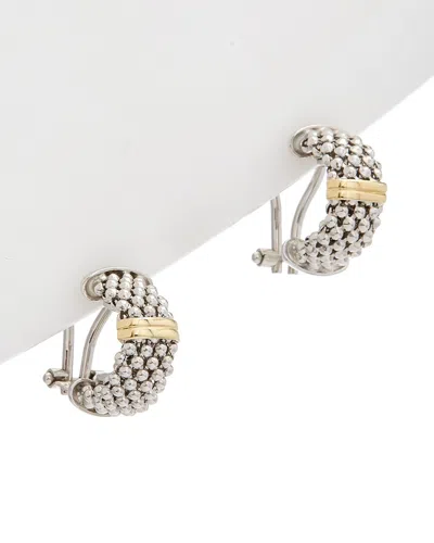 PHILLIP GAVRIEL PHILLIP GAVRIEL 18K & SILVER EARRINGS
