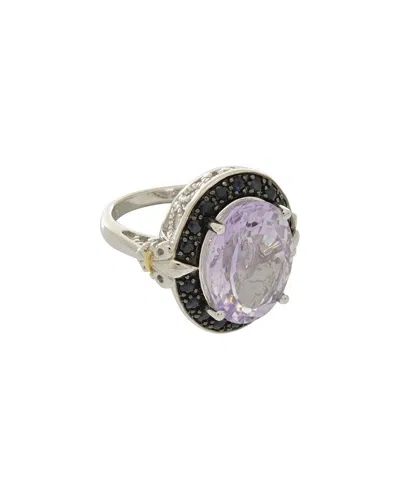 Phillip Gavriel 18k & Silver Pink Amethyst Cocktail Ring