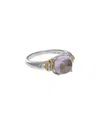 Phillip Gavriel 18k & Silver Pink Amethyst Cocktail Ring