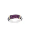 Phillip Gavriel 18k & Silver Ruby Ring
