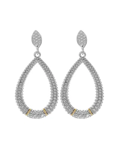 Phillip Gavriel 18k Plated 0.14 Ct. Tw. Diamond Earring