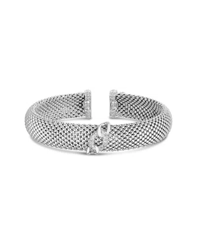 Phillip Gavriel Silver 0.10 Ct. Tw. Diamond Bracelet