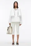 3.1 Phillip Lim Blouson Poplin Jacket In White