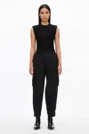 3.1 Phillip Lim Cargo Banana Pant In Black