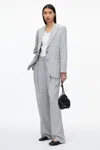 3.1 Phillip Lim Collarless Relaxed Blazer In Cloud Grey