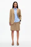 3.1 Phillip Lim Collarless Relaxed Blazer In Cloud Grey