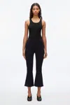 3.1 Phillip Lim Compact Cropped Kickflare Pant In Ivory