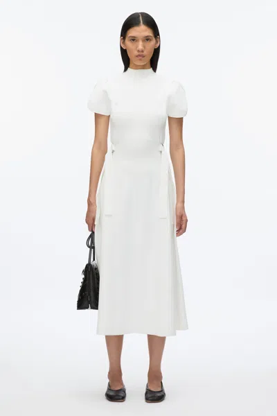 3.1 Phillip Lim Compact Rib Tulip Dress In Rose