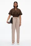 Shop 3.1 Phillip Lim Cropped Sweatshirt In Dk Chocolate