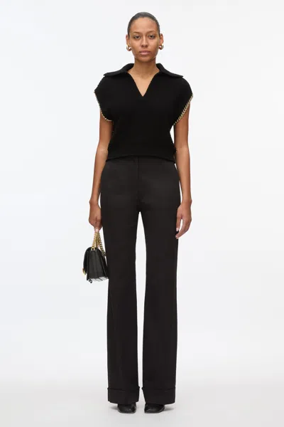 3.1 Phillip Lim Cuffed Kick Flare Pant In Oak