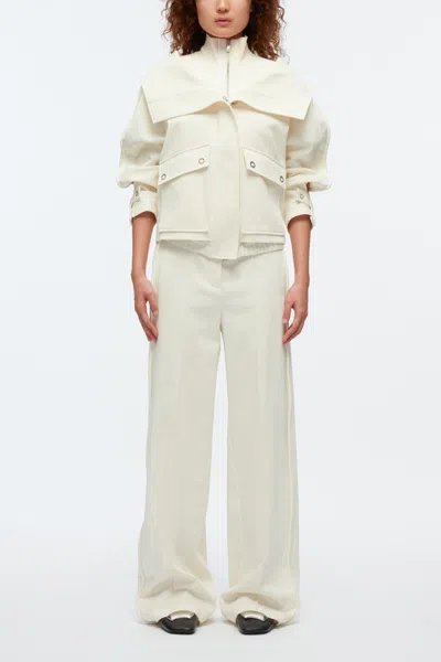3.1 Phillip Lim Double Collar Utility Jacket In Midnight
