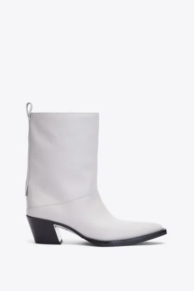 3.1 Phillip Lim Downtown Wide Shaft Boot In White