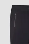3.1 Phillip Lim Everyday Zip-detail Leggings In Black