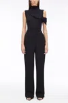 3.1 Phillip Lim Heavy Cady Pintuck Trouser In Black