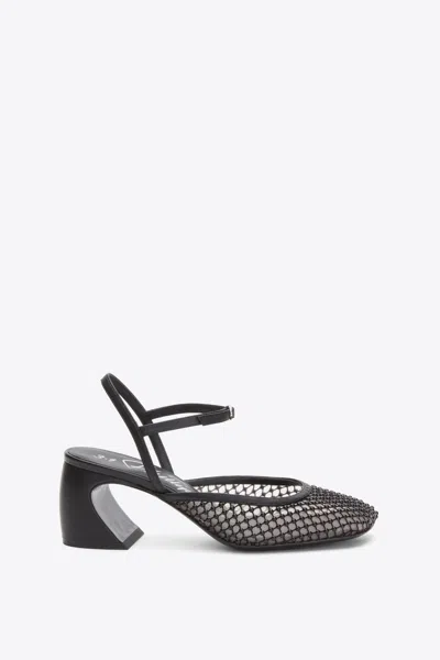 3.1 Phillip Lim Id Mesh Mary Jane Pump In Black