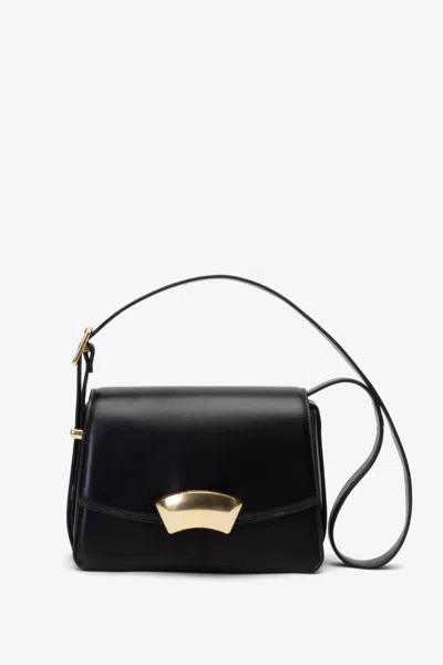 3.1 Phillip Lim Id Pebbled Leather Shoulder Bag In Black