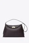 3.1 Phillip Lim Id Petite Soft Shoulder Bag In Dk Chocolate