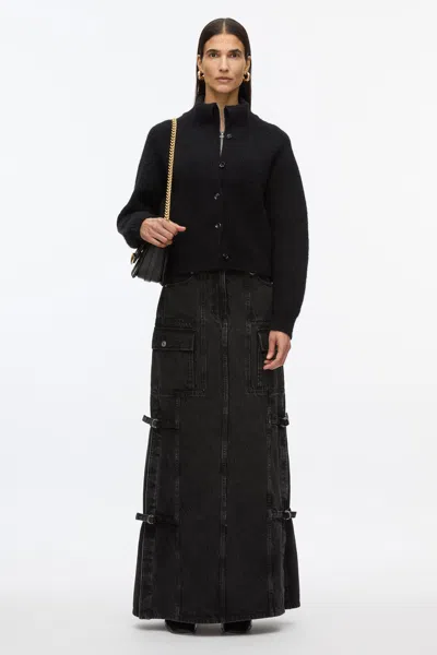 3.1 Phillip Lim Infinity Placket Cardigan In Praline