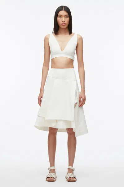 3.1 Phillip Lim Layered Flounce Skirt In Black