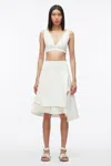 3.1 Phillip Lim Layered Flounce Skirt In White
