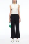 3.1 Phillip Lim Matte Crepe Kick Flare Pant In Black