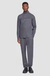 3.1 Phillip Lim Mock Neck Top In Silver