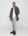 3.1 PHILLIP LIM NYLON COMBO SWEATPANT