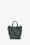 3.1 Phillip Lim Odita Mini Modern Lattice Bucket In Jade