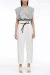 3.1 Phillip Lim Origami Pleated Pant In Ant. White