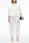 3.1 Phillip Lim Overdyed Denim Boxy Jacket In White