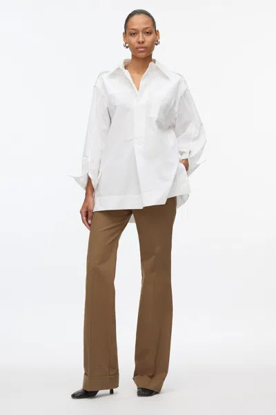 3.1 Phillip Lim Oversize Popover Shirt In White