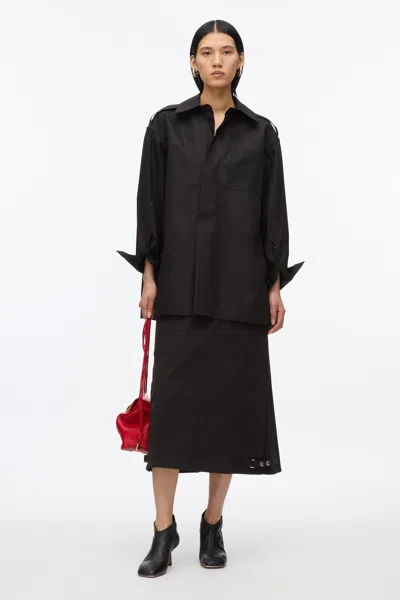 3.1 Phillip Lim Oversize Popover Shirt In White