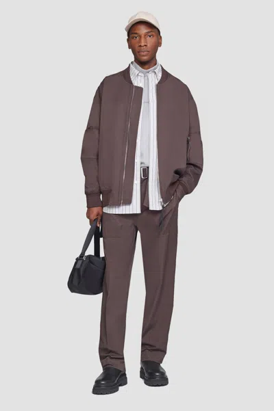 3.1 Phillip Lim Oversized Bomber Jacket In Khaki