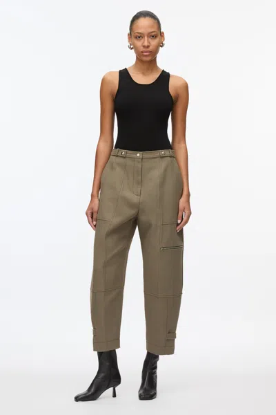 3.1 Phillip Lim Tapered Utility Pant In Army