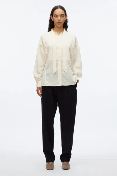 3.1 Phillip Lim Tie Neck Blouse In Black