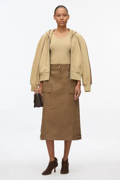 3.1 Phillip Lim Utility Cargo Skirt In Oak