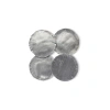 Phillips Collection 4 Piece Galvanized Wall Décor Set In Silver