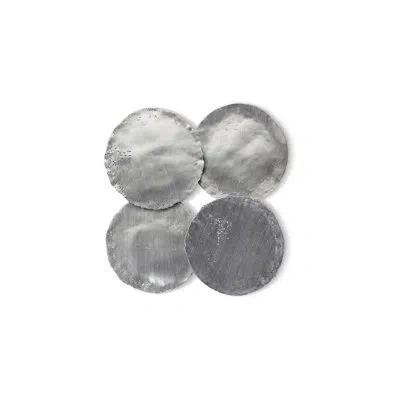 Phillips Collection 4 Piece Galvanized Wall Décor Set In Silver