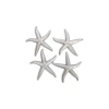 Phillips Collection 4 Piece Starfish, Silver Leaf Wall Décor Set In Silver Leaf