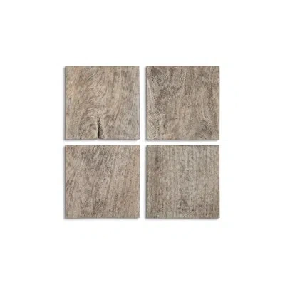 Phillips Collection 4 Piece Wood Wall Décor Set In Grey In Gray