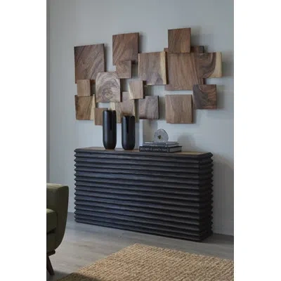 Phillips Collection 8 Piece Square Standout Wall Décor Set In Natural