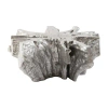 Phillips Collection Asterisk Cast Root Coffee Table In Silver