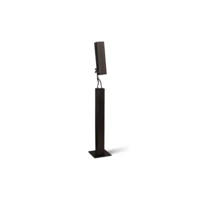 Phillips Collection Atlas Pole Statue In Natural,black
