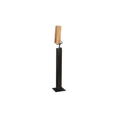 Phillips Collection Atlas Pole Statue In Natural,black