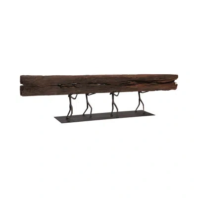 Phillips Collection Atlas Rail Tie Assorted Tabletop In Black;brown