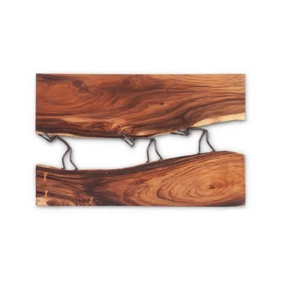 Phillips Collection Atlas River Chamcha Wood Wall Décor In Brown