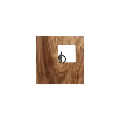 Phillips Collection Atlas Wall Décor Square In Brown
