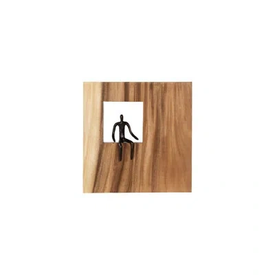 Phillips Collection Atlas Wall Décor Square In Brown