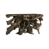 Phillips Collection Beau Cast Root Console Table In Bronze
